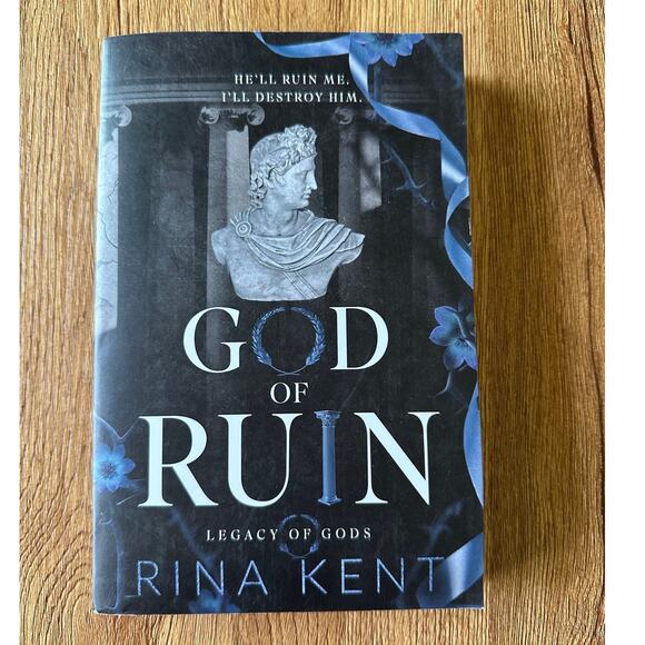Rina Kent God Of Ruin Legacy Of Gods OOP Paperback - Picture 1 of 6